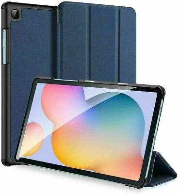 For Samsung Galaxy Tab A 8.0 SM- T350 T355 Flip Folio Case Leather Back Cover - Image 1 of 4