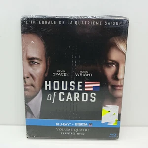 FRENCH EDITION BLU-RAY MOVIE A & B REGION HOUSE OF CARDS VOLUME 4 CHAPTERS 40-52 - Picture 1 of 4