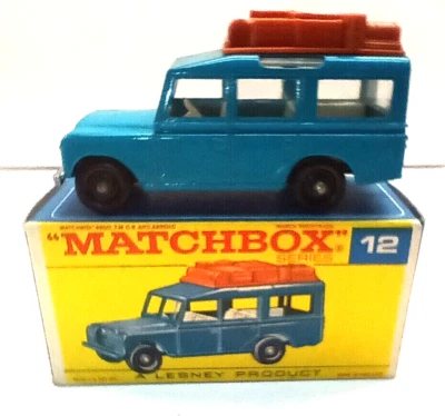 Matchbox #12 Safari Land Rover with Original F Box Painted Front Details. - Image 1 of 4