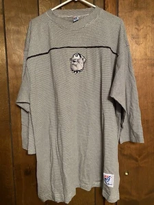 Vintage 90’s Georgetown Hoyas The Game XL Long T-Shirt 3/4 Length Sleeves - Picture 1 of 6