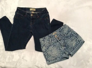 Mudd jeans and shorts lot Girls Size 8 - Picture 1 of 4