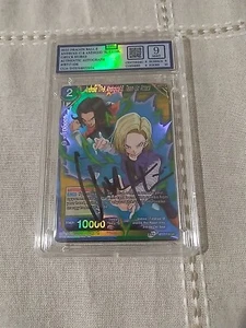Chuck Huber Signed Dragon Ball Super Card Foil Graded - Bild 1 von 1