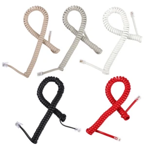10pcs Cavo Del Ricevitore A Spirale A Spirale Cavo Telefonico - Zdjęcie 1 z 12