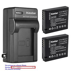 Kastar Battery AC Wall Charger for Leica BP-DC10 BC-DC10 Leica D-Lux 5 D-Lux 6 - Picture 1 of 11