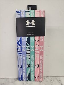 UNDER ARMOUR WOMEN'S HEADBANDS, NEW WOTH TAGS, MULTICOLOR, STYLE 1286897-938