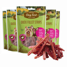 DUCK FILLET STRIPS (Pack of 5) - Duck Meat Stick Dog Treats from Dog Fest