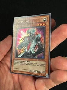 YUGIOH KAIBAMAN RP01-IT095 OG PRINT SECRET RARE! (ITALIAN) RP01-EN095 LP - Picture 1 of 11