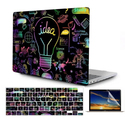 Carcasa rígida mate multicolor para MacBook Pro Air 2009-2024 11 12 13 14 15 16 Foto 1 de 4
