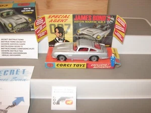 Corgi James Bond Aston Martin DB5 new issue Goldfinger 1965 RT26101S mint boxed - Picture 1 of 8
