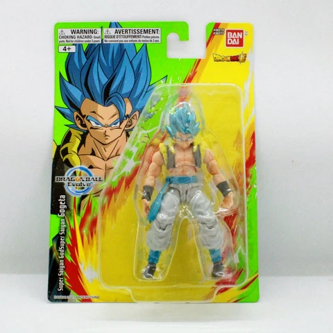 Dragon Ball Z Evolve Super Saiyan God Blue Gogeta - 5" Action Figure Retro Pkg Cover