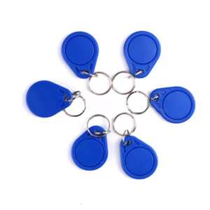 RFID Access Control Key Tag Sensor Proximity NFC Keyfob Keychain Card 13.56MHz - Picture 1 of 3