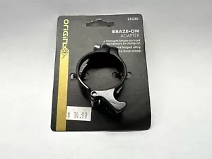 Abrazadera adaptador de desviador frontal Origin 8 Braze Shimano/Sram 34.9 negra - Imagen 1 de 2