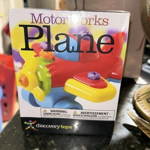 Discovery Toys Motor Works Take Apart Plane with Tool Motor Works Sealed NEW - Picture 1 of 5