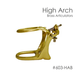 10 High Arch Brass Denture Articulators For Dental Lab  - Picture 1 of 1