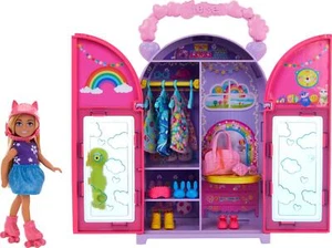 Barbie Chelsea Doll & Closet Toy Playset with 15 Pieces Clothes & Accessories In - Picture 1 of 6