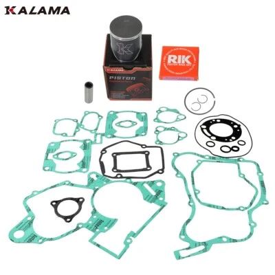 Top End Piston Kit for Honda CR125R CR 125R 2001~2002 w/ Complete Engine Gasket - Image 1 of 4