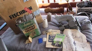 ANTIGUO BOLSO FISCHBEIN 1956 MÁS CERRADO MODELO C EN CAJA ORIGINAL CON EXTRAS - Imagen 1 de 12