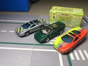 Matchbox 3 x Jaguar XJ 220 Premiere Superfast 1/72, 1:64 1992 Tyco Collection - Picture 1 of 9