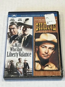 The Man Who Shot Liberty Valance / Shane (DVD, 2008, 2-Disc Set) New Movies - Picture 1 of 2