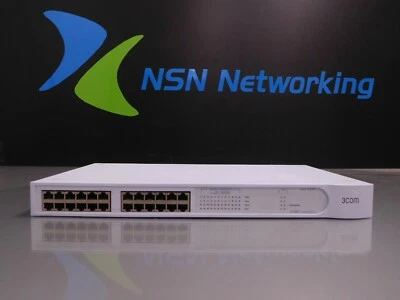 3Com SuperStack II 3C16985B 3300 XM 24-Port Managed 10/100 Switch  - Image 1 of 4
