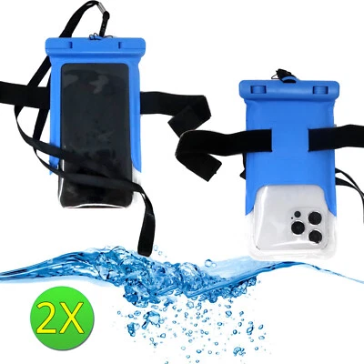 2X custodia impermeabile+armband fascia SPLASH per OnePlus 2 mare piscina CC1 - Immagine 1 di 4