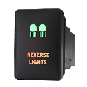 LUCES DE MARCHA ATRÁS 926GR Interruptor de empuje 12V para Toyota Highlander Tacoma LED VERDE/ROJO - Imagen 1 de 1