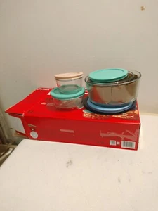 New Pyrex Simply Store 12-piece Storage Set - Picture 1 of 5