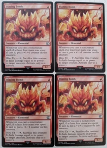 Blazing Bomb x 4 - Final Fantasy - #130 - MTG - NM - Picture 1 of 1