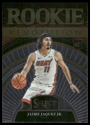 2023-24 Panini Select #23 Jaime Jaquez Jr. Rookie Rookie Revolution Miami Heat - Image 1 of 2