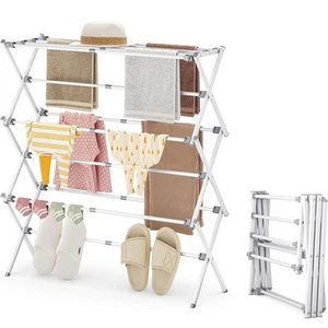Drying Rack Clothing, Clothes Drying Rack Foldable, Laundry Drying Rack Expan... - Picture 1 of 9