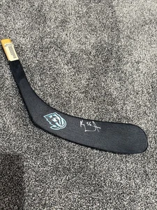 KAILER YAMOMOTO Utah Mammoth Club Autograph SIGNED Hockey Stick Blade COA - Picture 1 of 1