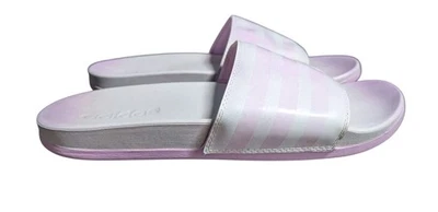 Adidas Adilette Comfort Slides Sandals Lilac Pink Women's Size 9 - Image 1 of 4