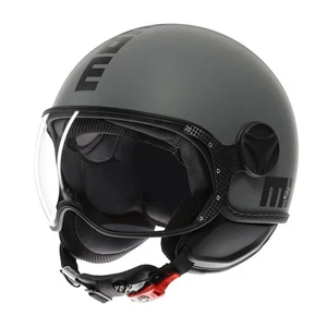 JETHELM MOMO DESIGN ECE 22 06 FGTR CLASSIC MONO GRAU MATT / SCHWARZ GRÖSSE XS - Bild 1 von 9