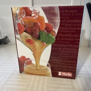 Vita-Mix Owner's Manual + Cookbook Recipes Instructions Binder - Picture 1 of 12