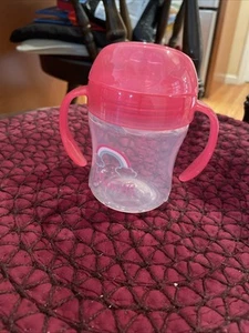 Dr. Brown's Transition Sippy Cup with Soft Spout - Pink - 6oz - 6m+ - Picture 1 of 2