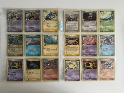 Rare POKÉMON DRAGON FRONTIERS Holo/ reverse holo lot/ bundle (106 cards) - Image 1 of 4