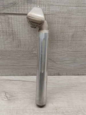 Tija de sillín de aluminio acanalada microajustable Sugino SP-H de colección 26,4 x 200 mm - plateada Foto 1 de 4