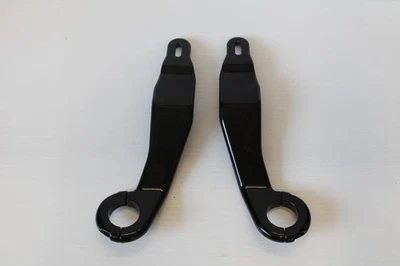 Harley Davidson Road Glide Touring 2018 OEM carenado delantero negro soportes de soporte Foto 1 de 4