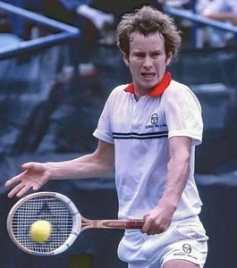 Sergio Tacchini SuperMac Line Tennis Polo Shirt - Limited Edition - John McEnroe - Bild 1 von 3