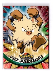 #57 Primeape - 1999 Topps TV Animation Series 1 Blue Label Regular - LP -POKEMON - Picture 1 of 2