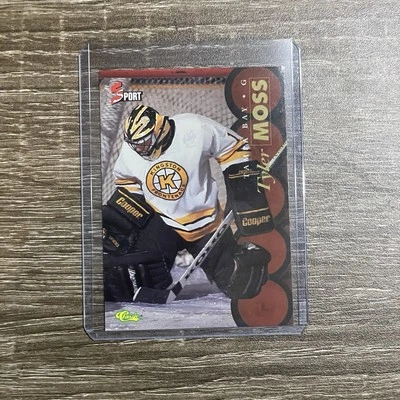 1995-96 Classic 5-Sport #144 Tyler Moss Rookie Tampa Bay Lightning - Image 1 of 3