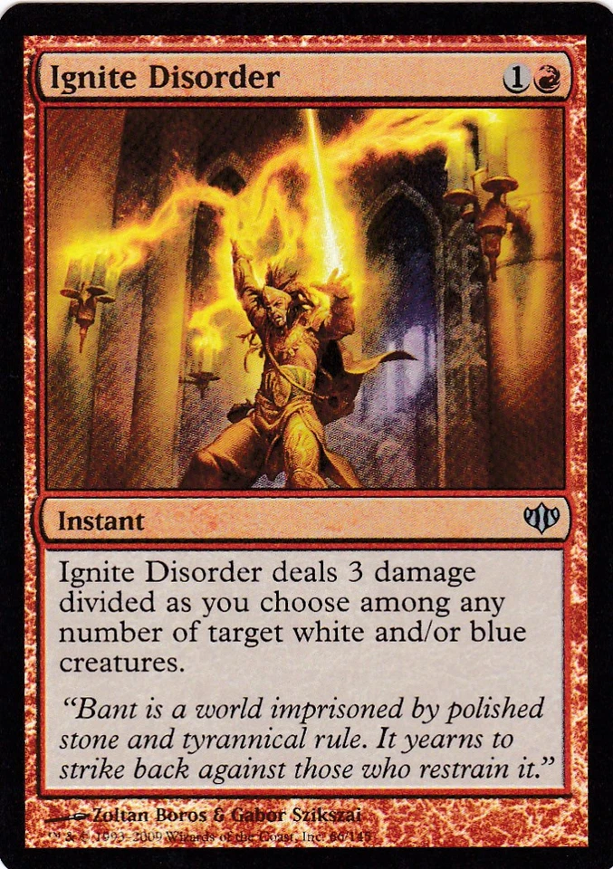 1x Foil - Ignite Disorder - Magic the Gathering MTG Conflux Foil - Image 1 of 1