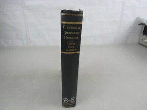 1957 Electronic Designers Handbook RW Landee Electrical Engineering - Imagen 1 de 12