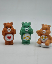 Vintage Tender Heart, Wish Bear & Friend Care Bear Pencil Topper Figures TCFC