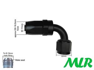 Mocal 100r6-10 5/8 16 mm Id Ölkühler Remote Öl Filteröl Schlauch Mlr.no