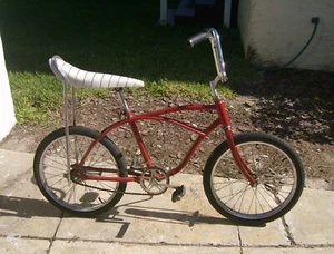 vintage boys 20" BANANA SEAT MUSCLE BIKE - Picture 1 of 6