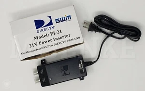 DIRECTV PI21R3-16 21V POWER INSERTER FOR SWM LNBS SL3 SL5 KA/KU/GREEN MRV AT&T - Picture 1 of 1