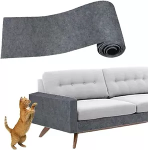Anti Cat Scratch Furniture Protector, Couch Protector (grey, 78.7""x15.8"") - Picture 1 of 6