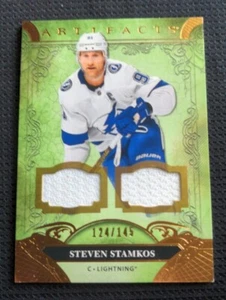 Camiseta deportiva doble Steven Stamkos #126 2020-21 Upper Deck Artifacts/145 - Imagen 1 de 2