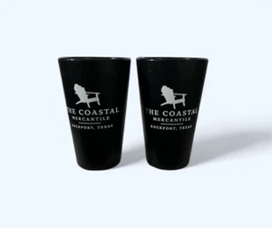 SiliPint Tumbler 16 Oz Black Lot 2 THE COASTAL - Picture 1 of 5